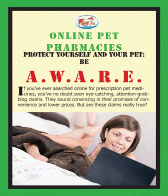 Online Pharmacy Warning Banner